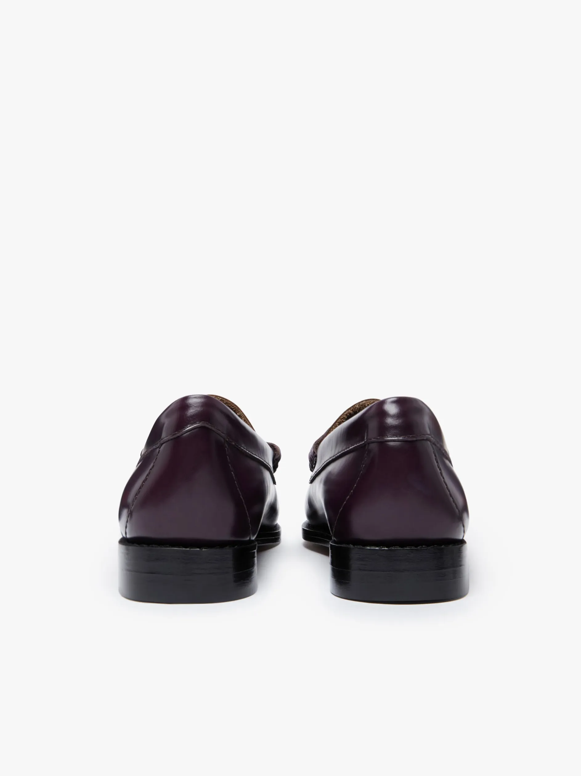 Weejuns Penny Loafers Plum leather