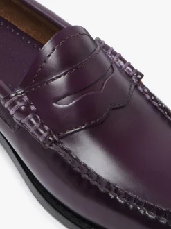 Weejuns Penny Loafers Plum leather