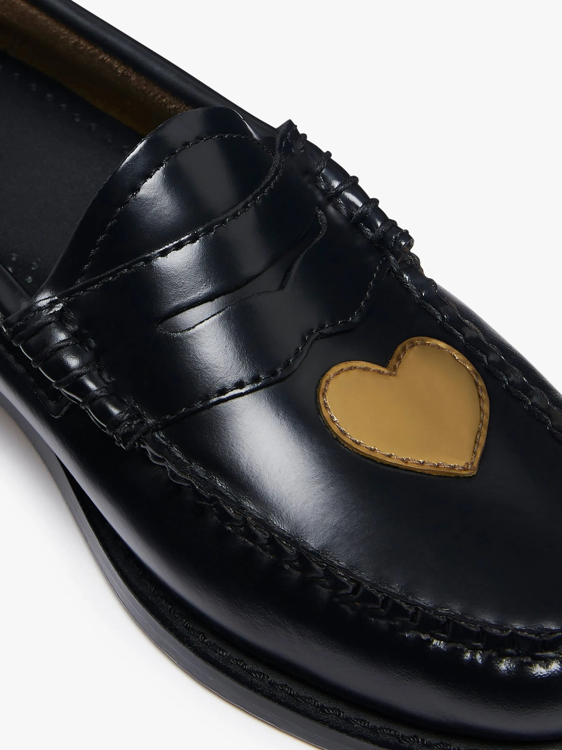 Weejuns Penny Love Loafers Black Leather