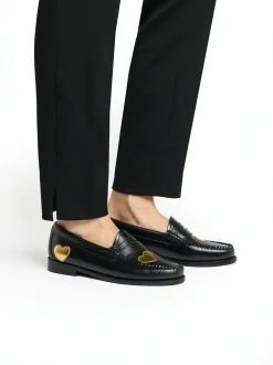 Weejuns Penny Love Loafers Black Leather