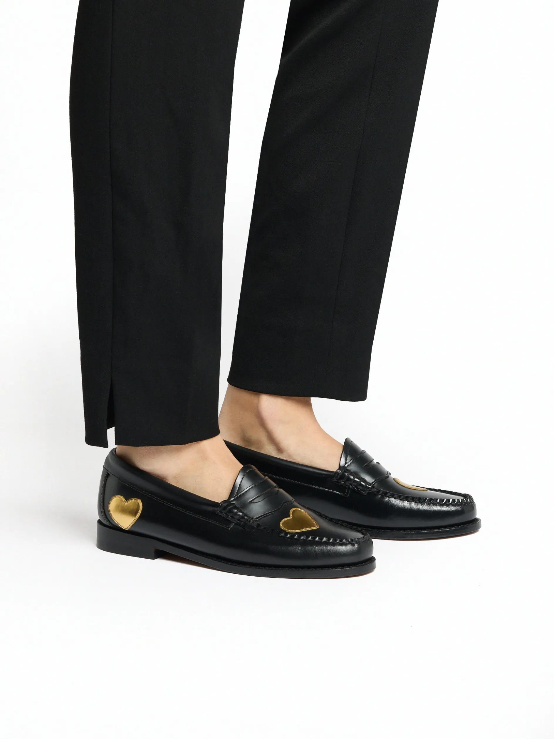 Weejuns Penny Love Loafers Black Leather