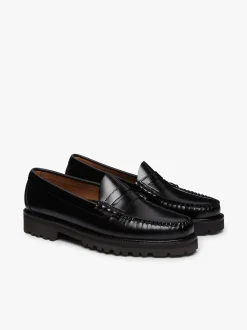 Weejuns 90s Larson Penny Loafers Black Leather