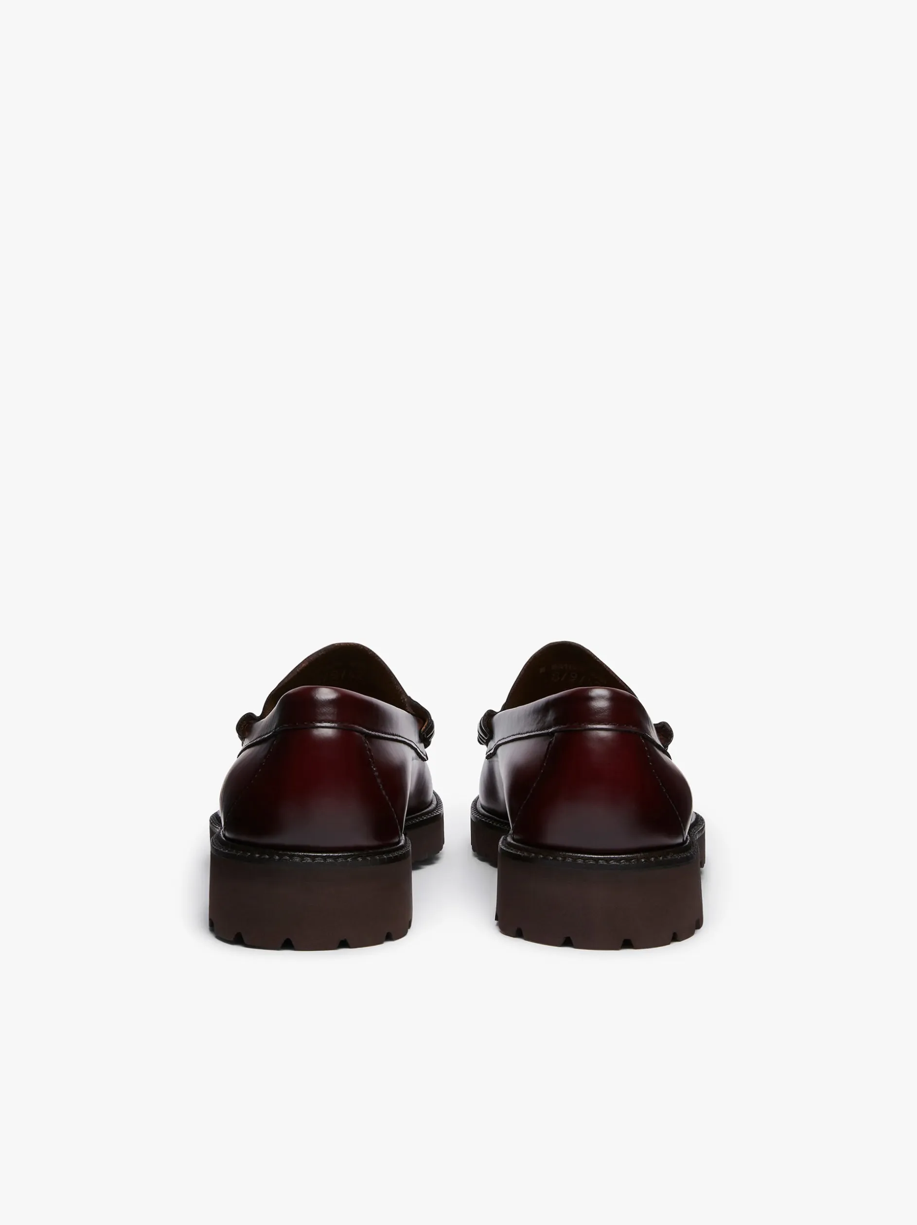 Weejuns 90s Larson Penny Loafers Wine Leather