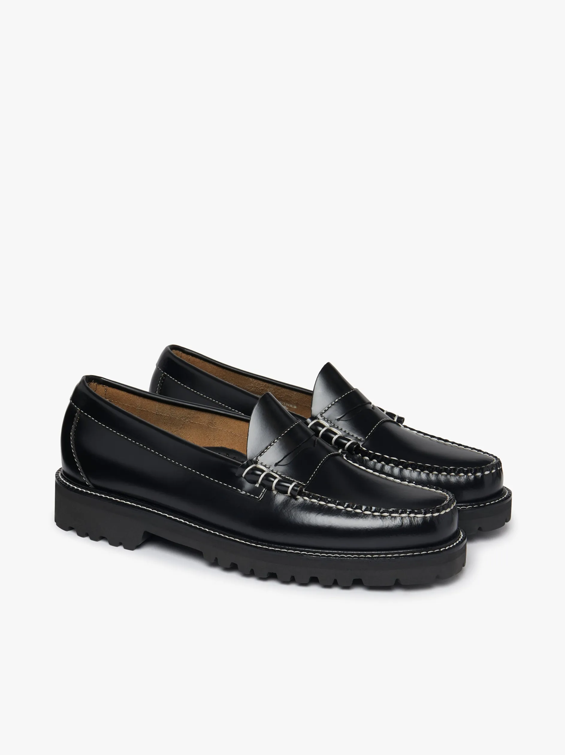 Weejuns 90s Larson Penny Loafers Black Leather