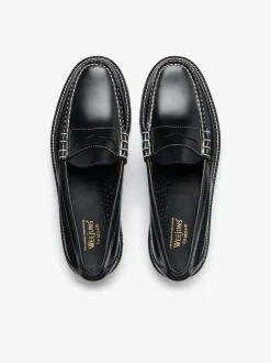 Weejuns 90s Larson Penny Loafers Black Leather