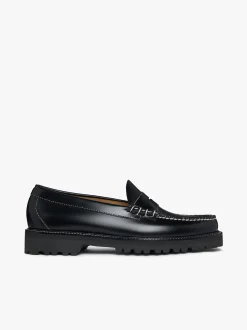 Weejuns 90s Larson Penny Loafers Black Leather