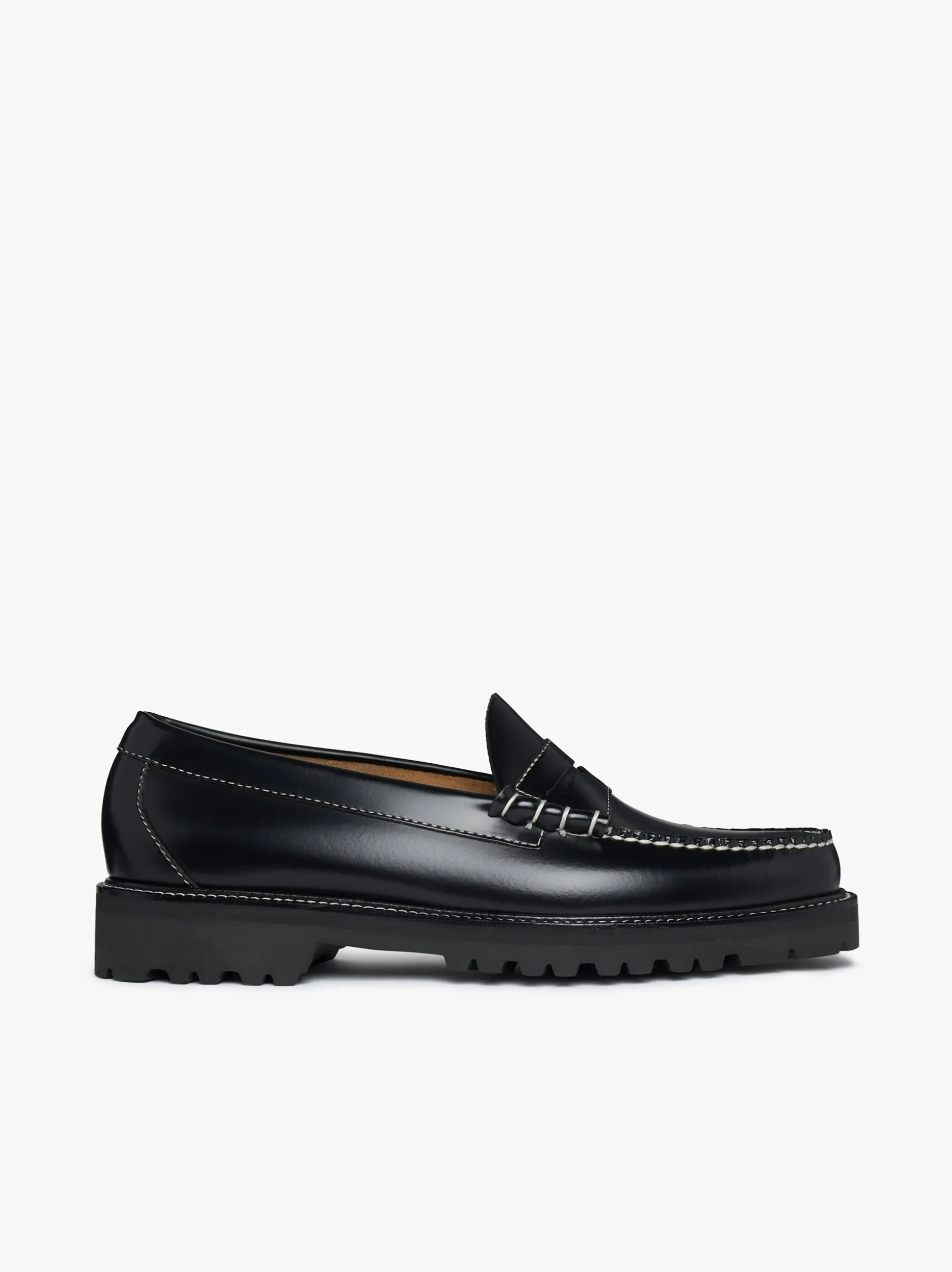 Weejuns 90s Larson Penny Loafers Black Leather