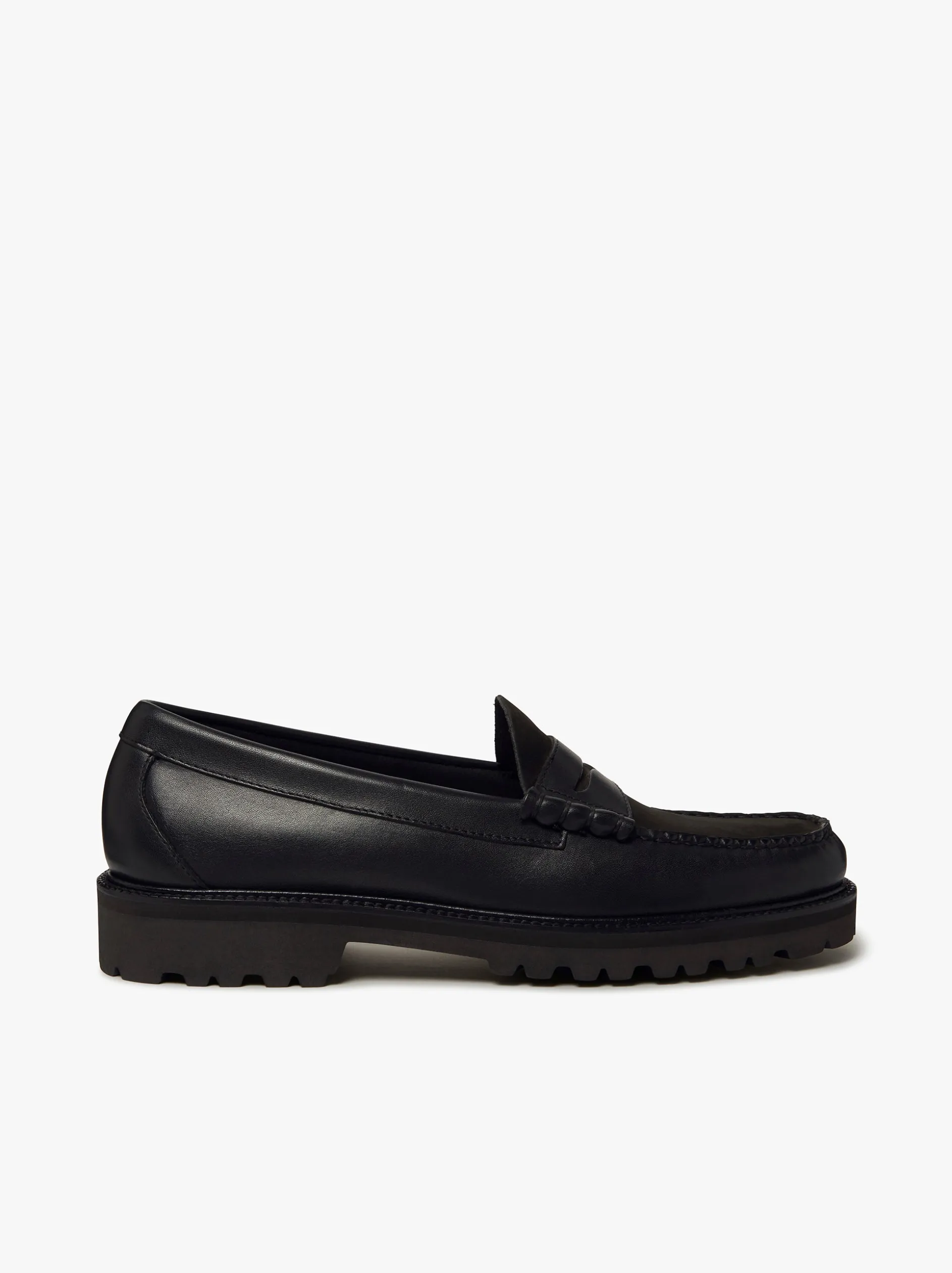 Weejuns 90s Larson Penny Loafers Black Leather