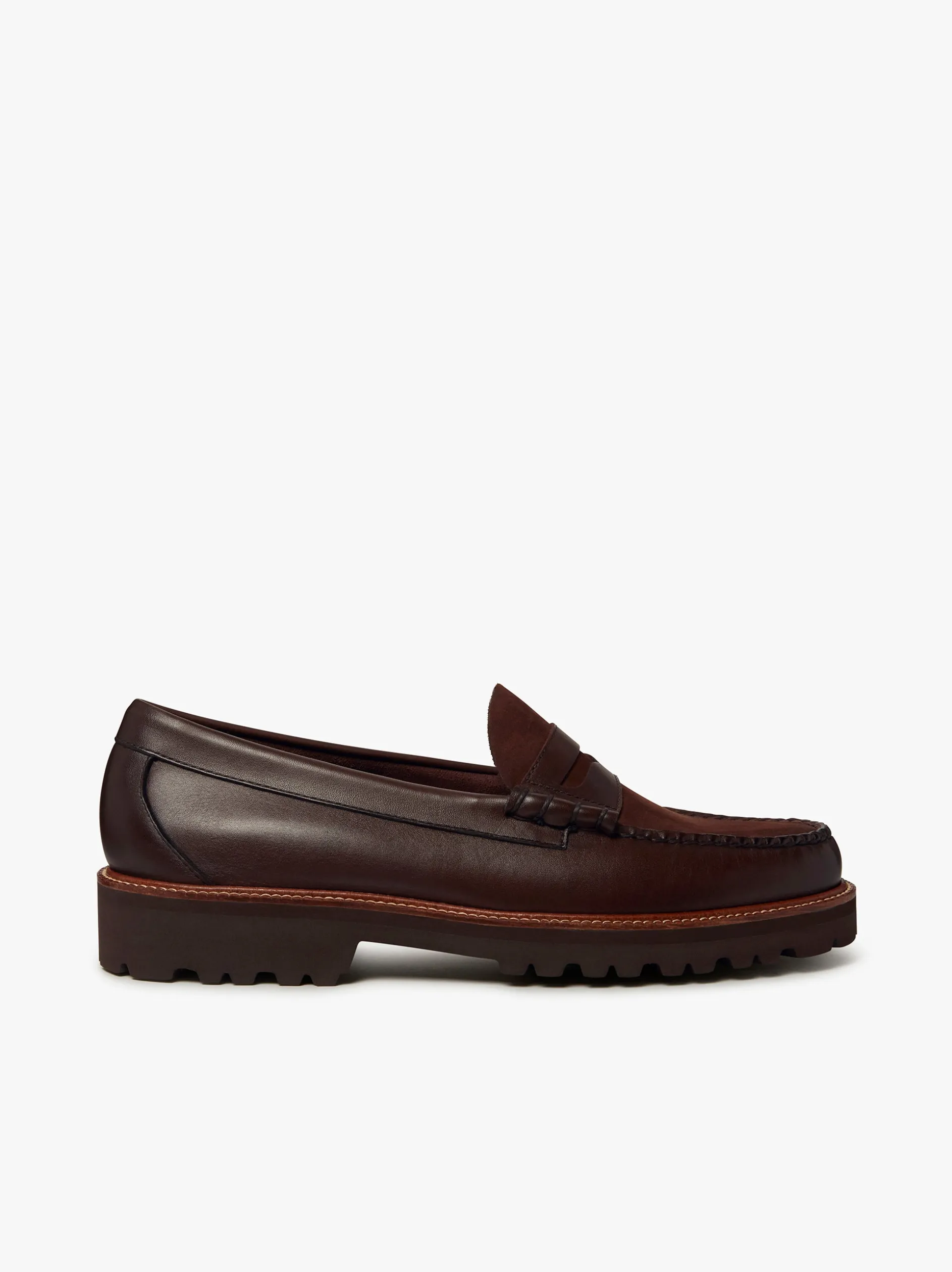 Weejuns 90s Larson Penny Loafers Chocolate Leather