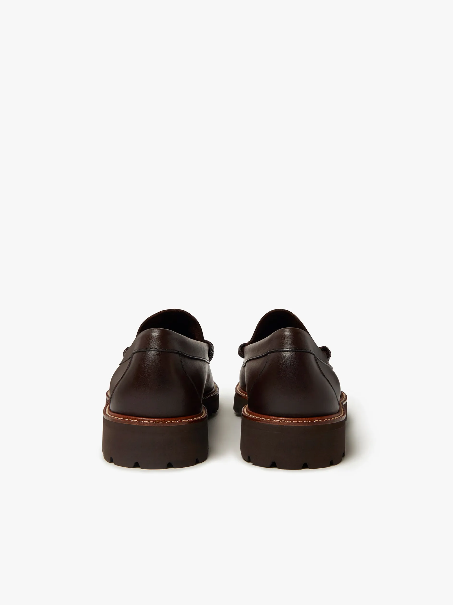 Weejuns 90s Larson Penny Loafers Chocolate Leather