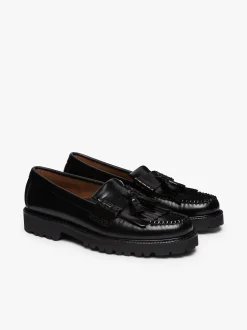 Weejuns 90s Layton II Kiltie Loafers Black Leather