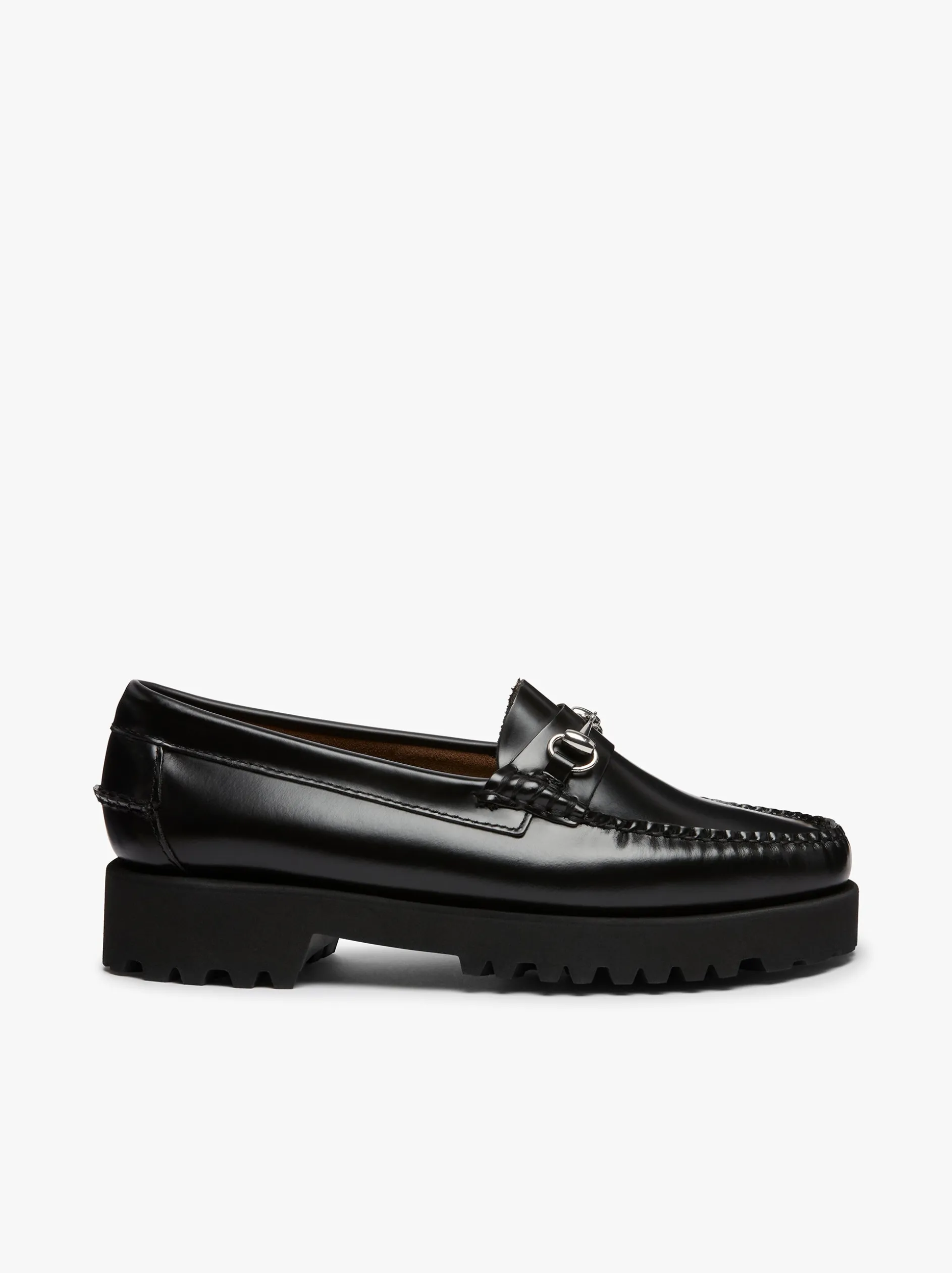 Weejuns 90s Lianna Horsebit Loafers Black Leather