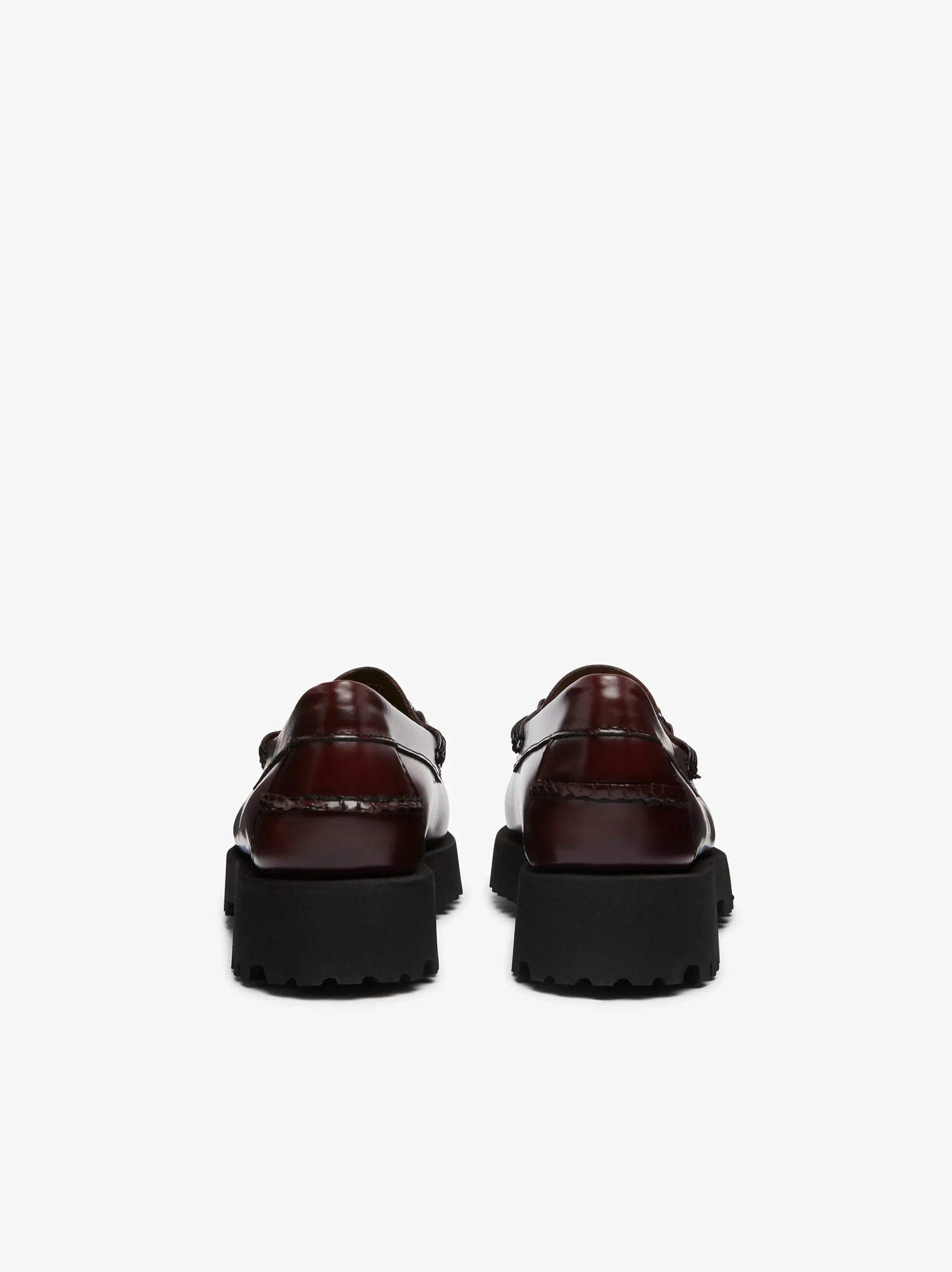 Weejuns 90s Lianna Horsebit Loafers Wine Leather