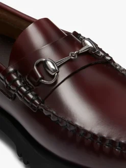 Weejuns 90s Lianna Horsebit Loafers Wine Leather