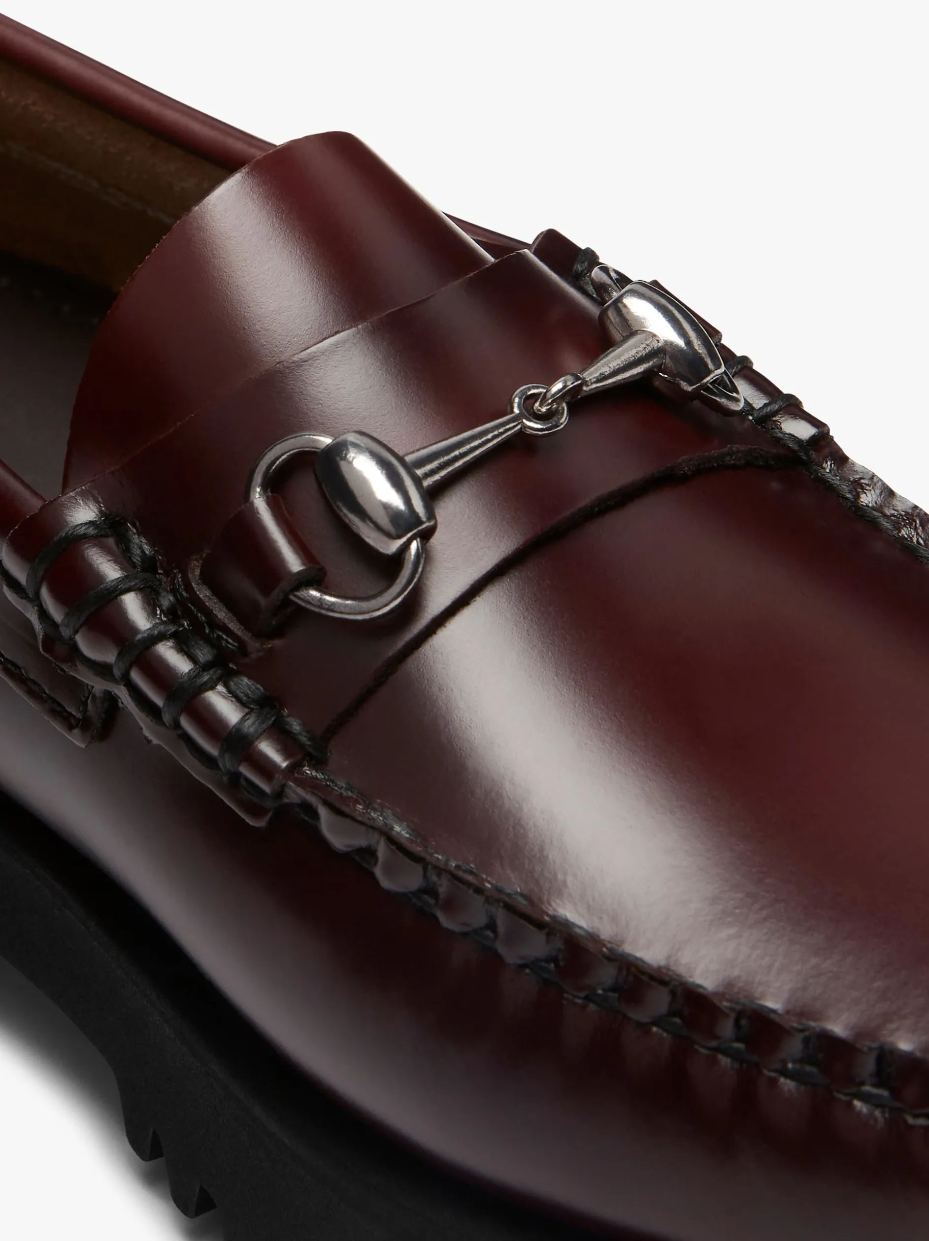 Weejuns 90s Lianna Horsebit Loafers Wine Leather