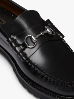 Weejuns 90s Lincoln Horsebit Loafers Black Leather