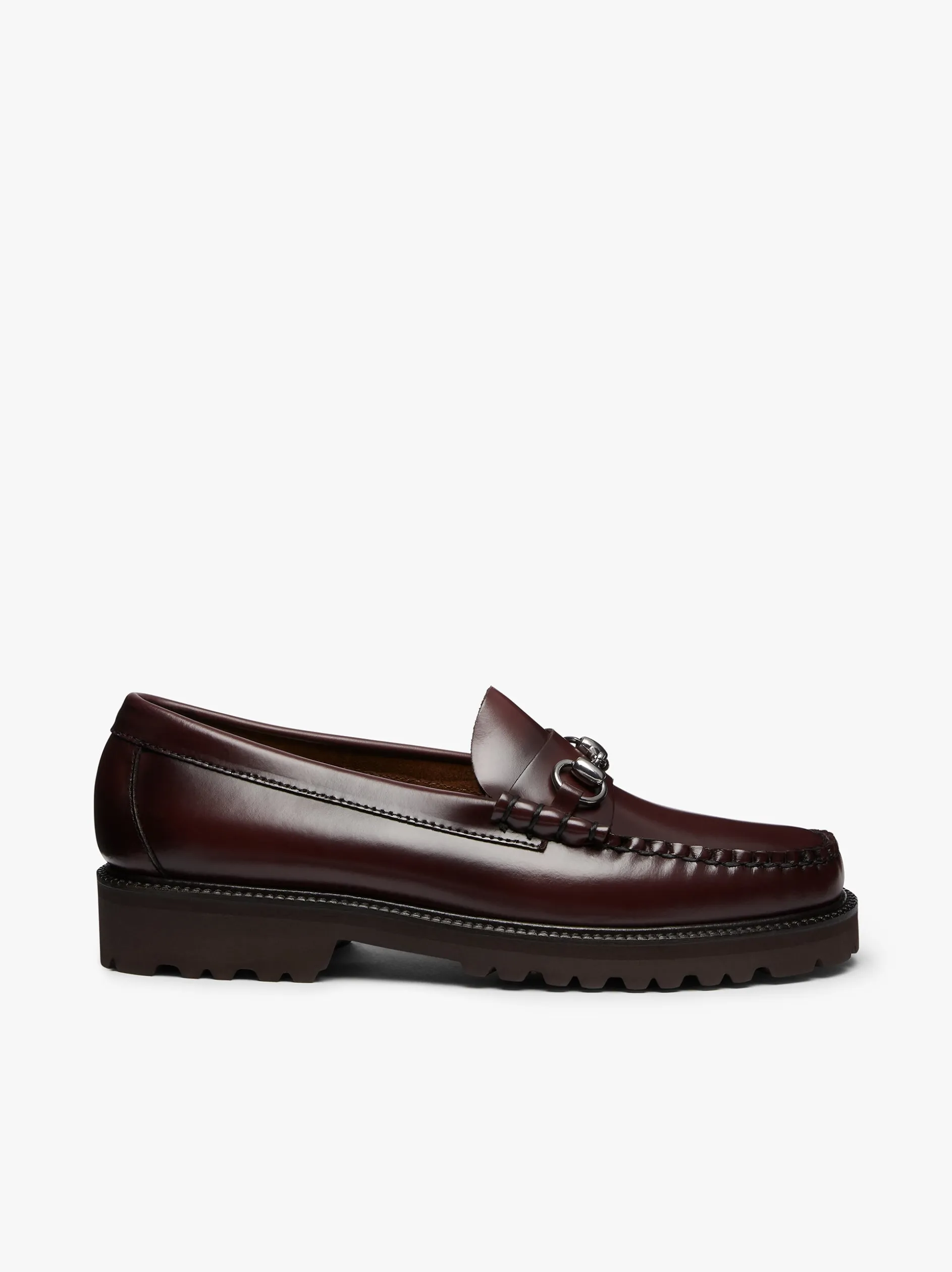 Weejuns 90s Lincoln Horsebit Loafers Wine Leather
