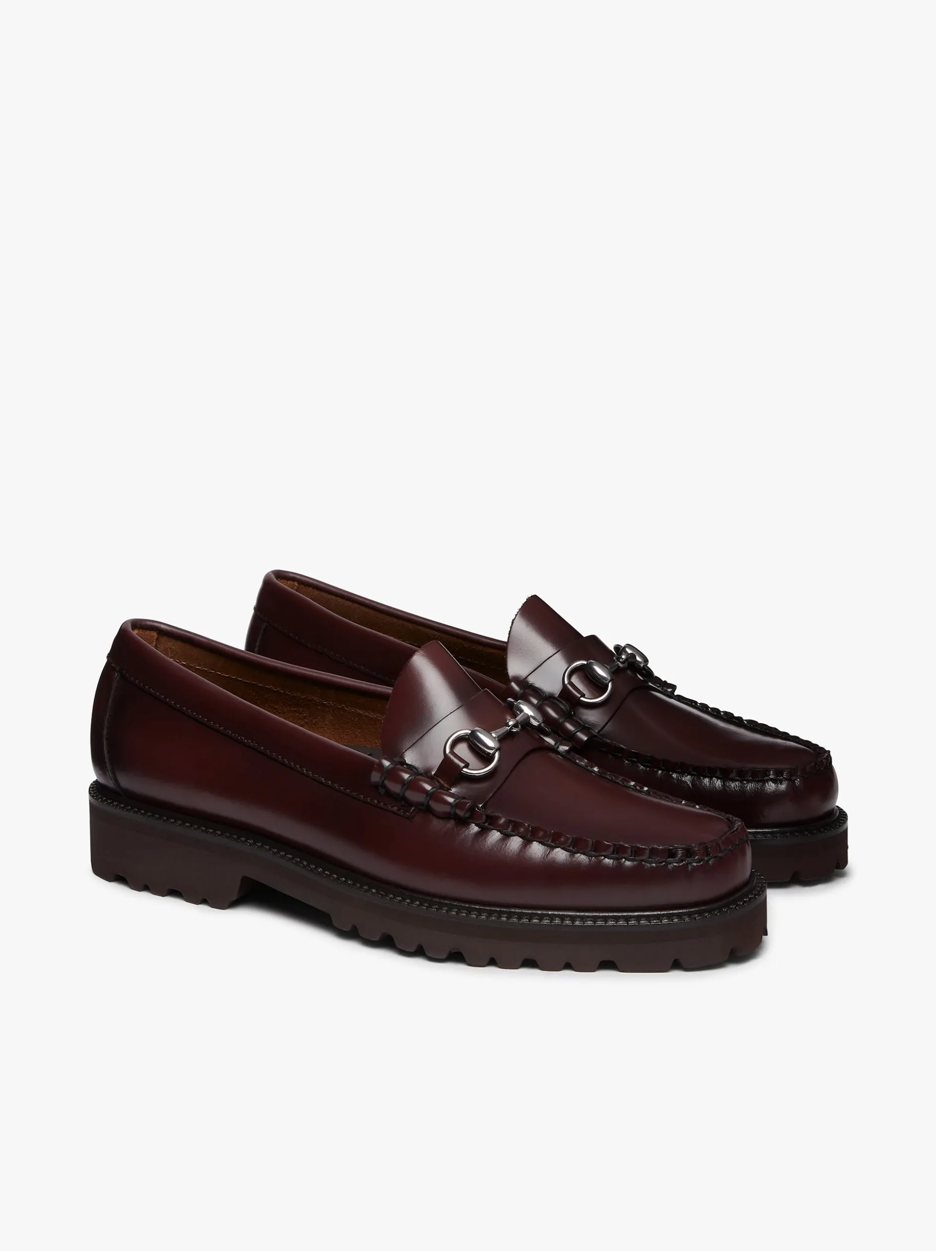 Weejuns 90s Lincoln Horsebit Loafers Wine Leather