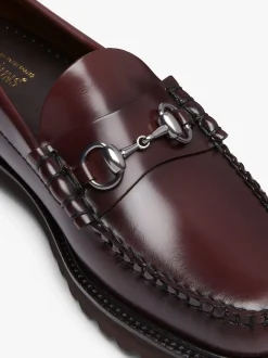 Weejuns 90s Lincoln Horsebit Loafers Wine Leather