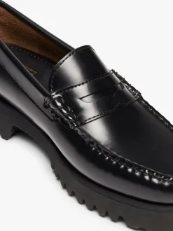 Weejuns 90s Penny Loafers Black Leather