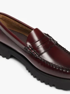Weejuns 90s Penny Loafers Wine Leather