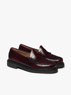 Weejuns Step Larson Penny Loafers Wine Leather