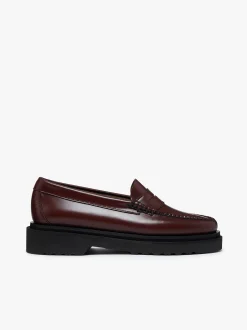 Weejuns Step Penny Loafers Wine Leather