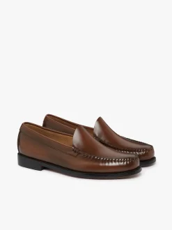 Weejuns Venetian Loafers Whiskey Brown Leather