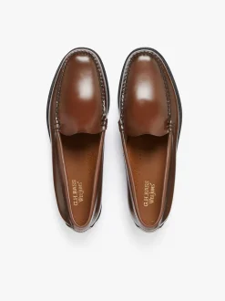 Weejuns Venetian Loafers Whiskey Brown Leather
