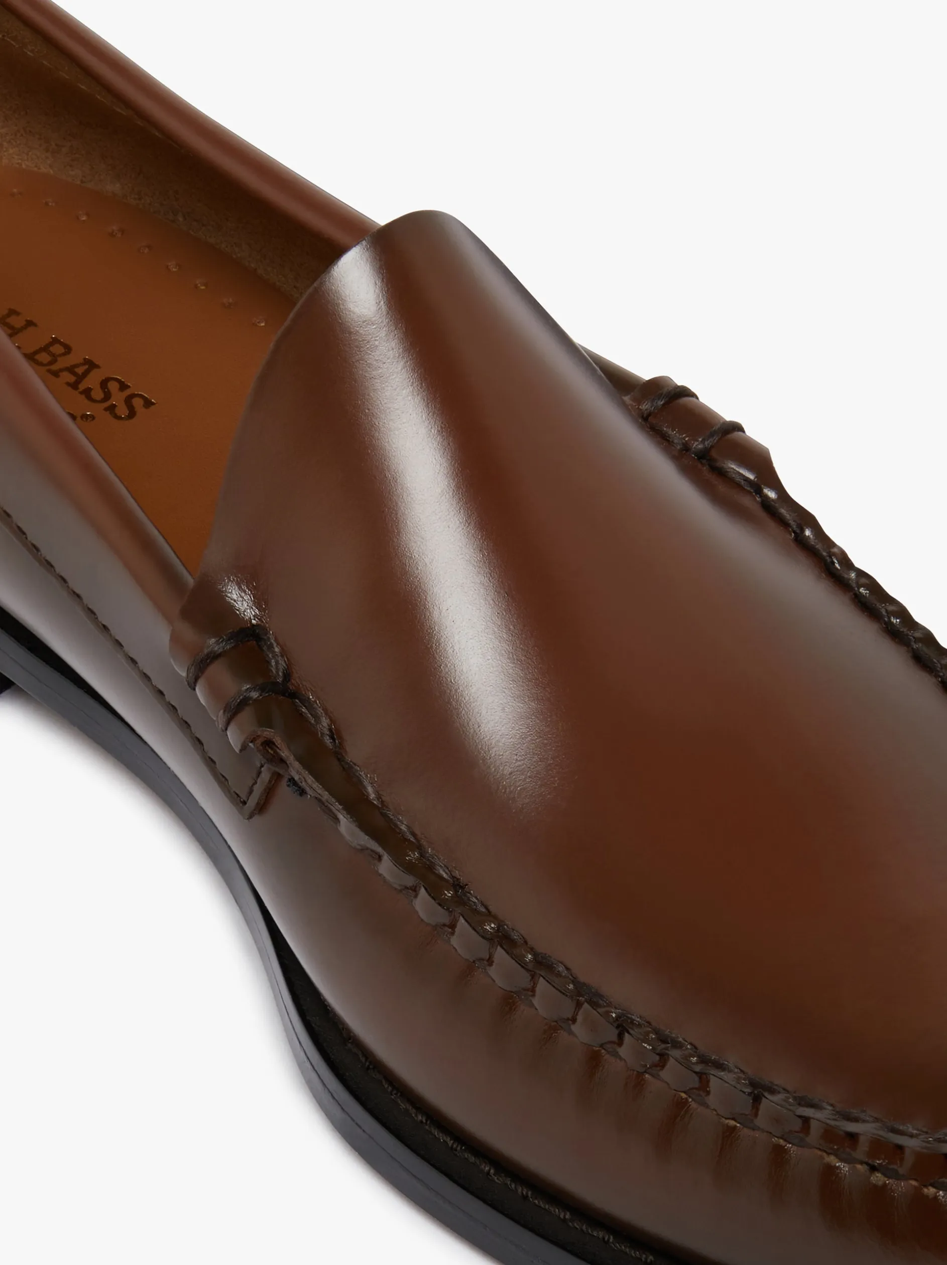 Weejuns Venetian Loafers Whiskey Brown Leather