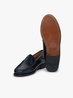 Weejuns Venetian Loafers Navy Leather