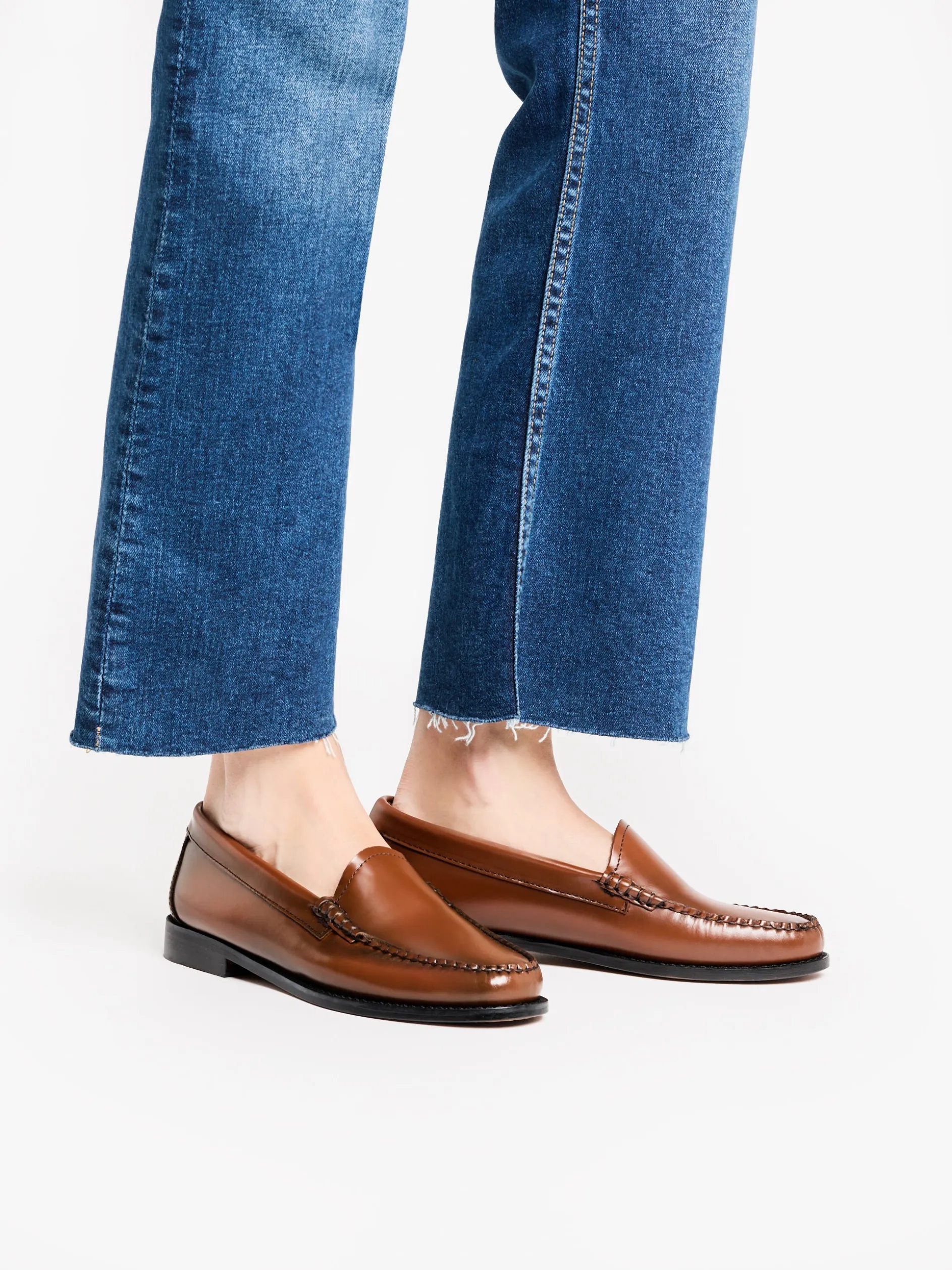 Weejuns Venetian Loafers Cognac Leather