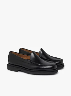 Weejuns Venetian Step Loafers Black leather