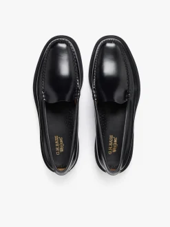Weejuns Venetian Step Loafers Black leather