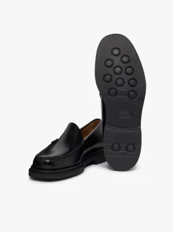 Weejuns Venetian Step Loafers Black leather
