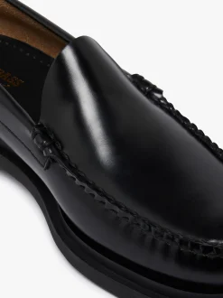 Weejuns Venetian Step Loafers Black leather