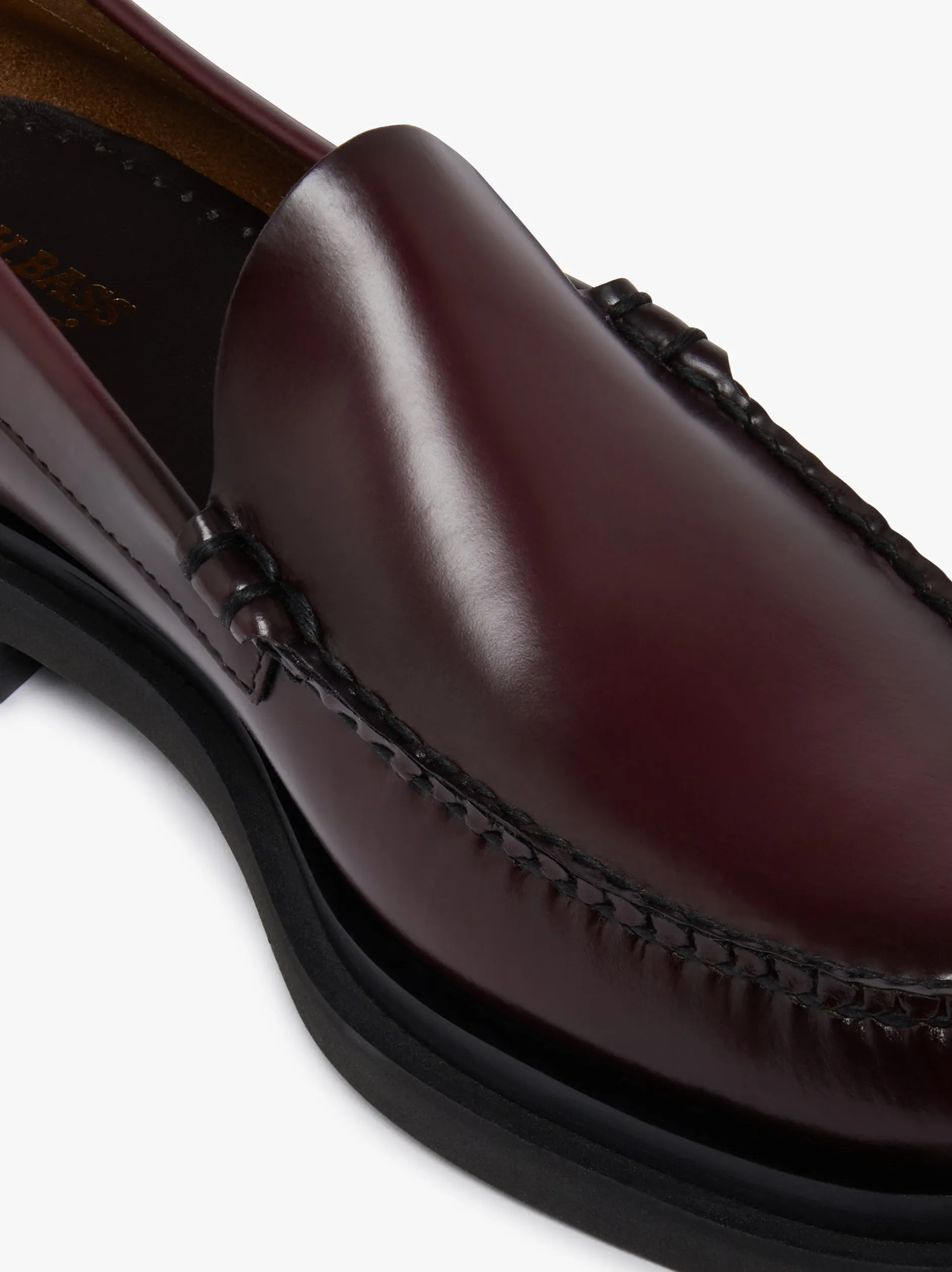 Weejuns Venetian Step Loafers Wine leather