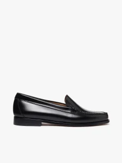 Weejuns Whitney Venetian Loafers Black Leather