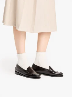 Weejuns Whitney Venetian Loafers Dark Brown leather