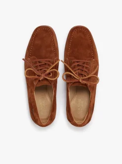 Wilton Driver 4-Eye Lace up Mid brown